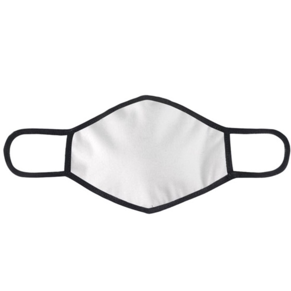 New Handmade Red Boho Tribal Washable Face Mask - Picture 5 of 5